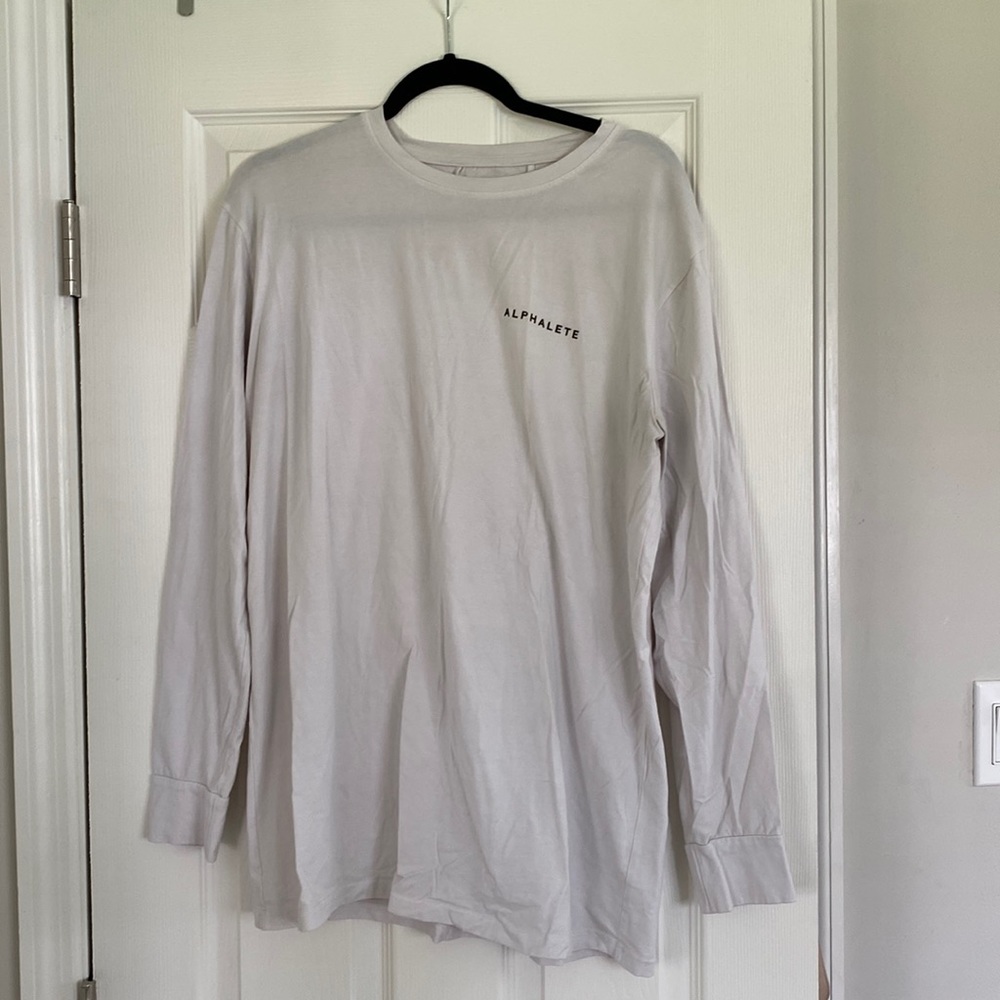 Alphalete long sleeve tee